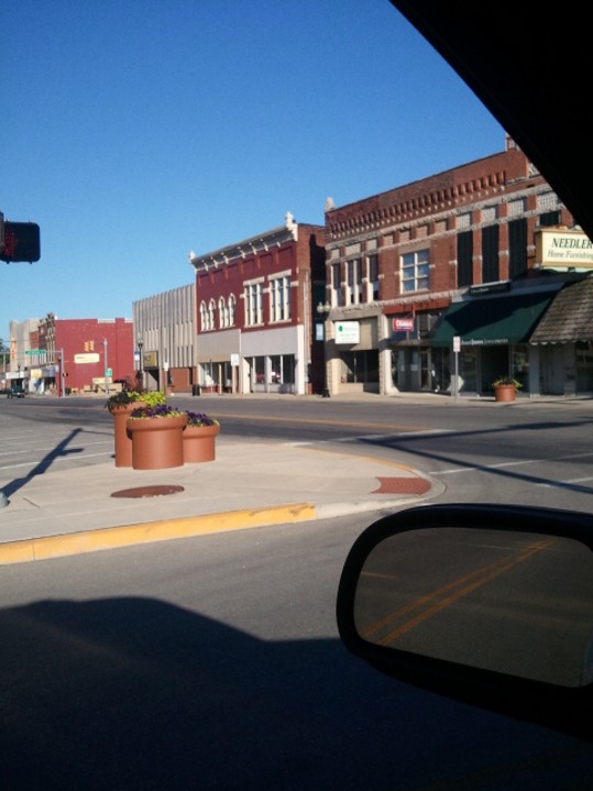 Hartford City, IN : south side of square photo, picture, image (Indiana ...