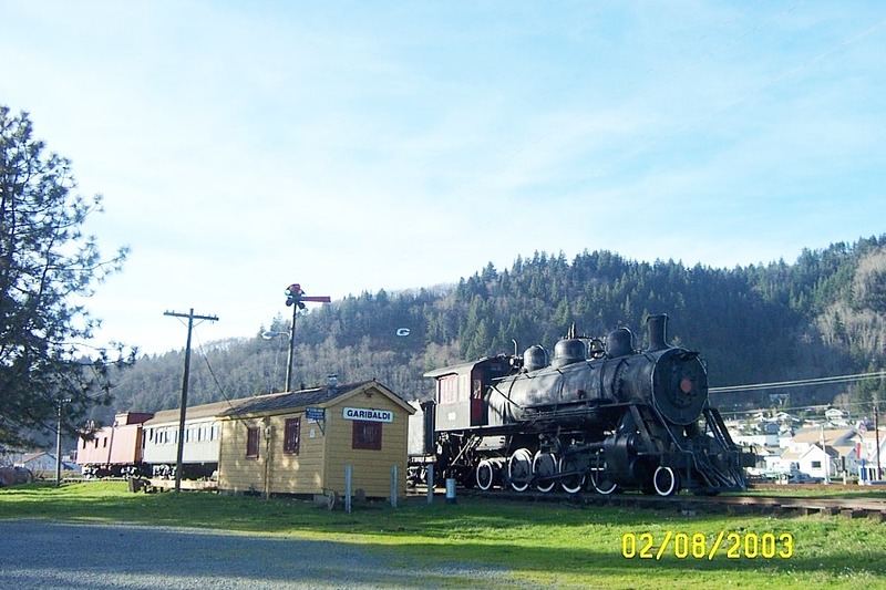 Garibaldi, OR Garibaldi, Oregon Several old lumbering towns around Oregon have steam engines
