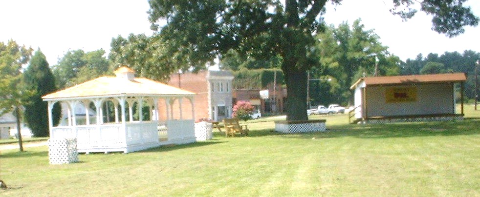 Norlina, NC: Gazebo and Stage in Junction Park