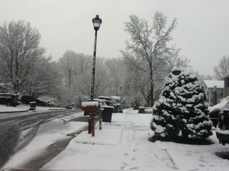 Springfield, VA: A snowy day in Springfield, VA