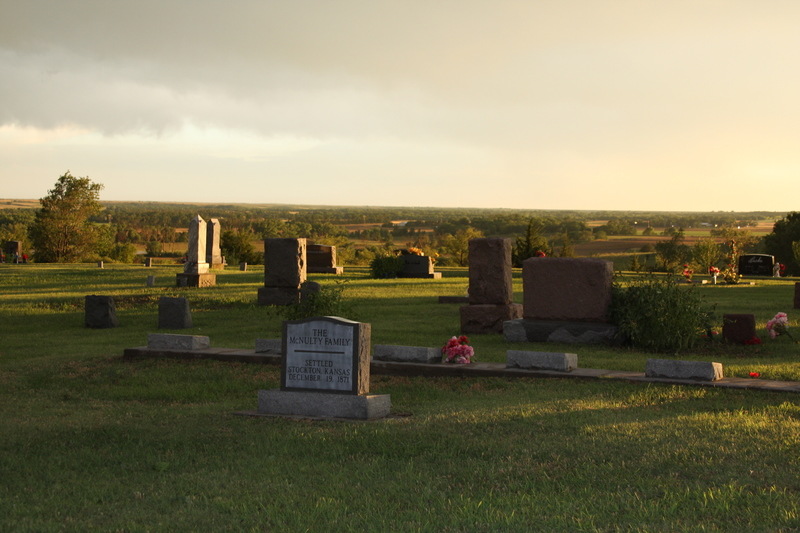 Stockton, KS Stockton Catholic Cemetery, this beautiful little