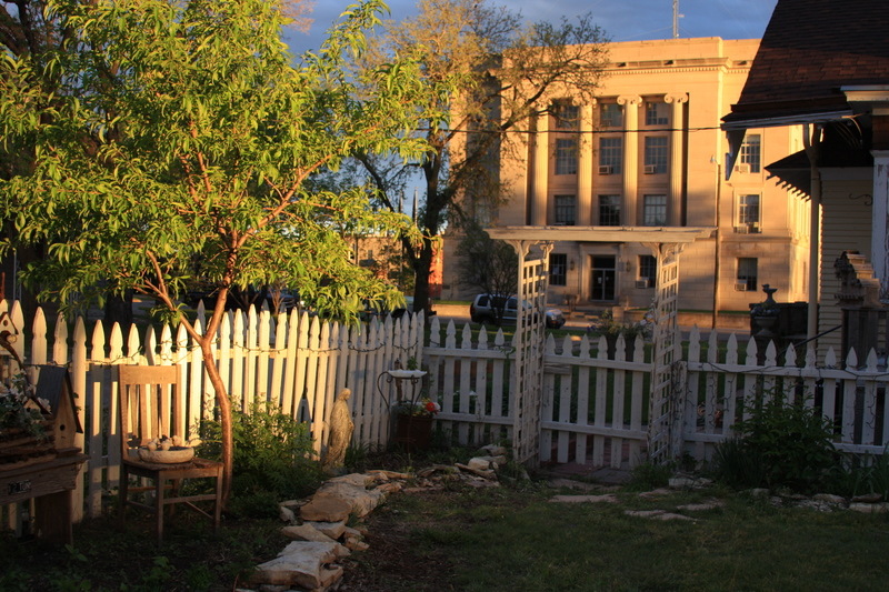 Stockton, KS View of the Rooks County Courthouse in Stockton photo