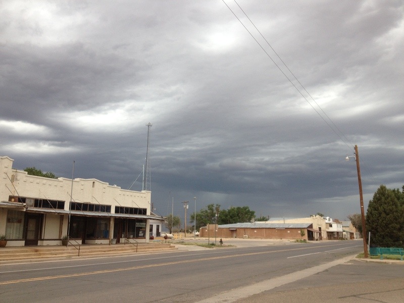 Roy, NM: Calm before the Storm. Amazing view of the Sky 6/29/13