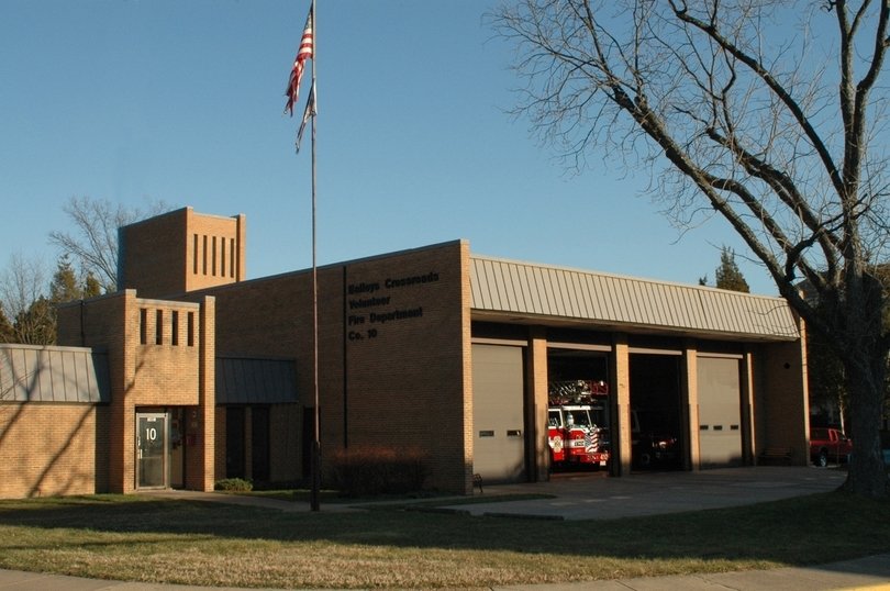 Bailey, VA: Bailey's Crossroads, VA Volunteer Fire Department, a major landmark.
