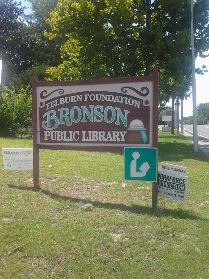Bronson, FL: Bronson Public Library, Bronson Florida