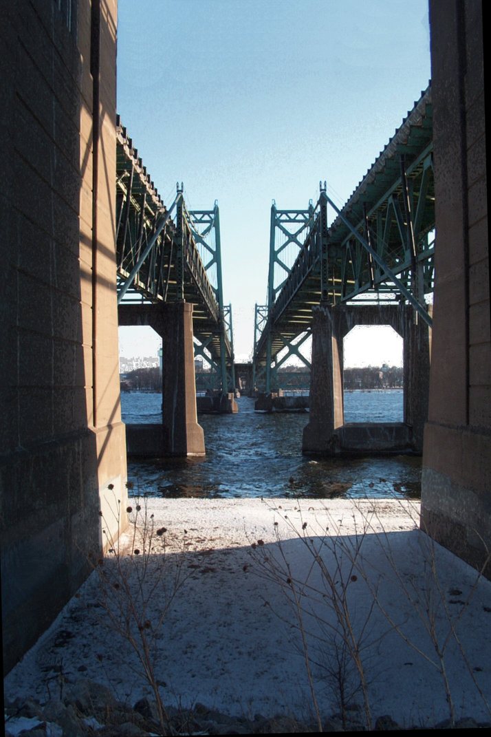 Davenport, IA: The view from underneath the I-74 bridge