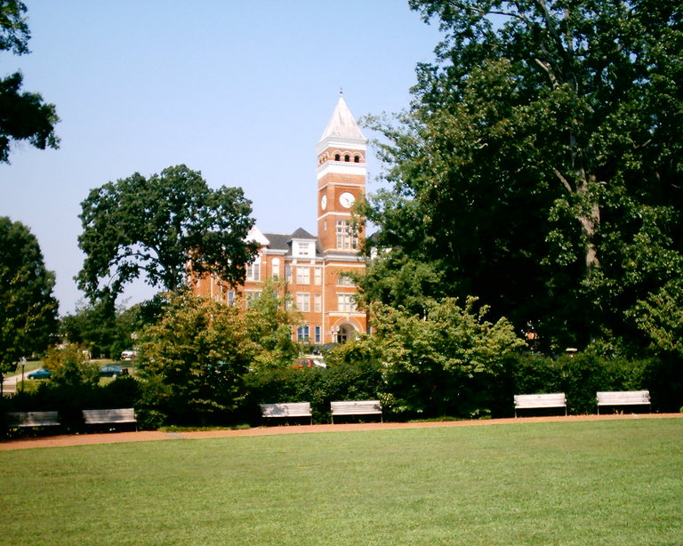 Clemson, SC: Ben Tillman Hall on Clemson University's Campus