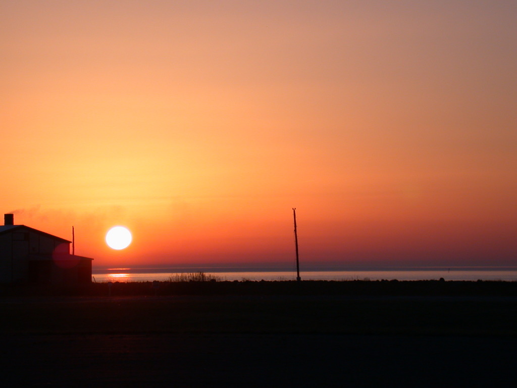 Tangier, VA: Sunset on Tangier Island, VA