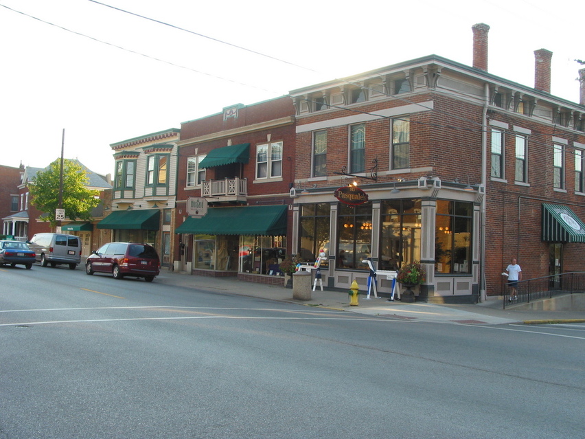Bellevue, KY: Historic Buildings at Fairfield and Washington