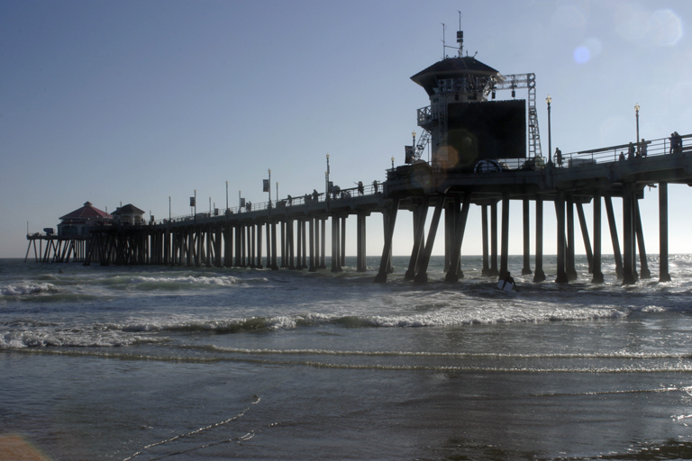 Huntington Beach, CA: The Huntington Beach Pier.