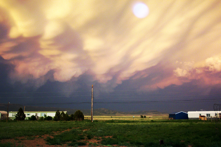 Colorado City, CO: Storm on outskirts of Raton, New Mexico.