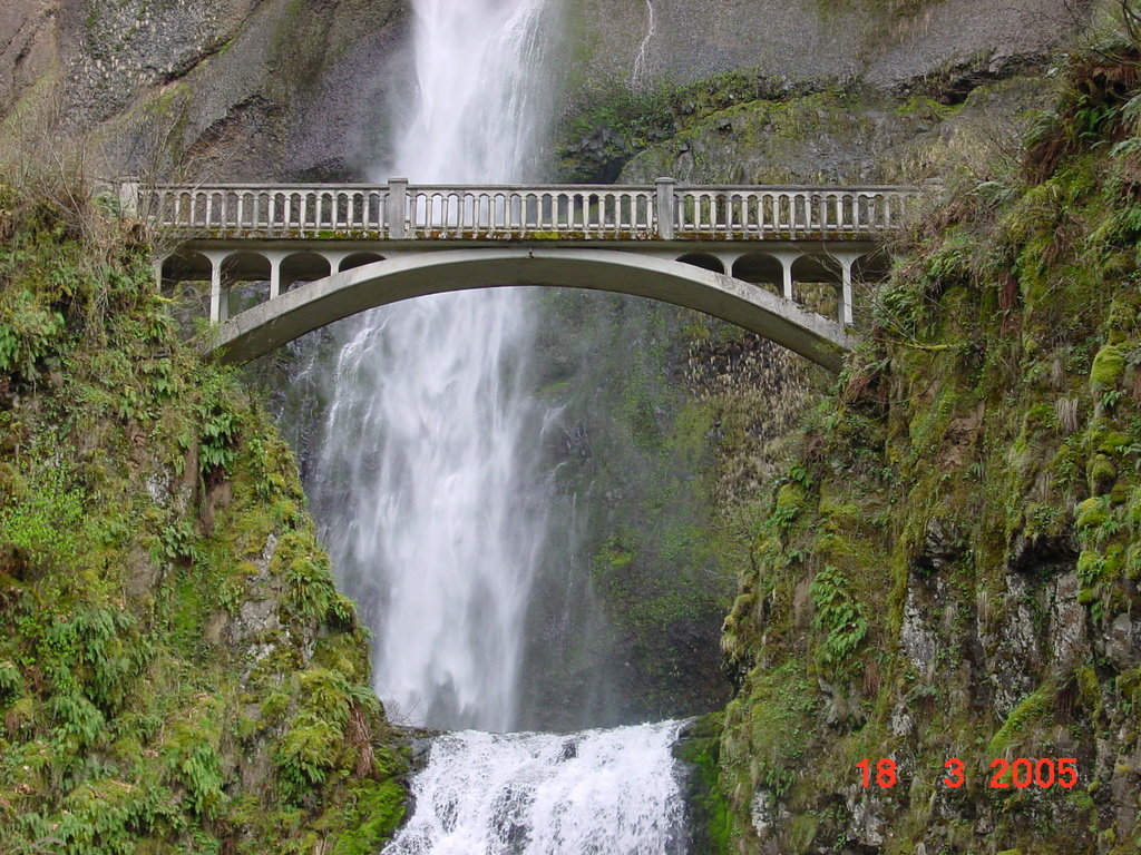 Portland, OR: Multnomah Falls near Portland
