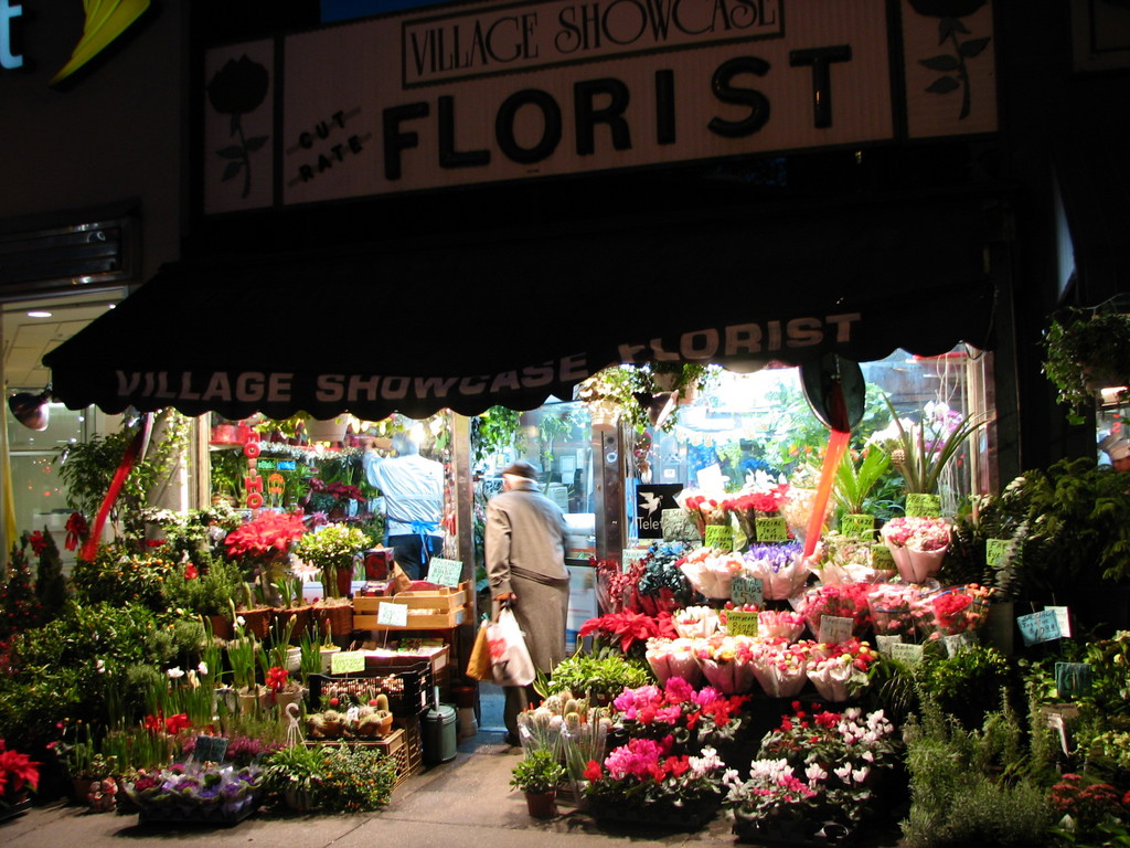 New York, NY: flower shop