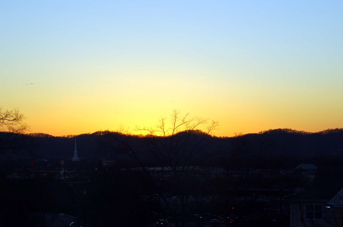 Brentwood, TN: Sunset at Brentwood TN