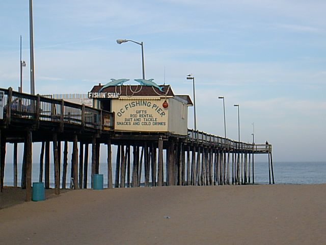 Ocean City, MD: Pier at the end of the Boardwalk