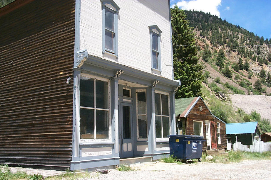 Silver Plume, CO: Downtown Block