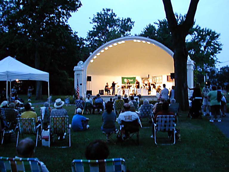 New Rochelle, NY: Bandshell Concert at Hudson Park