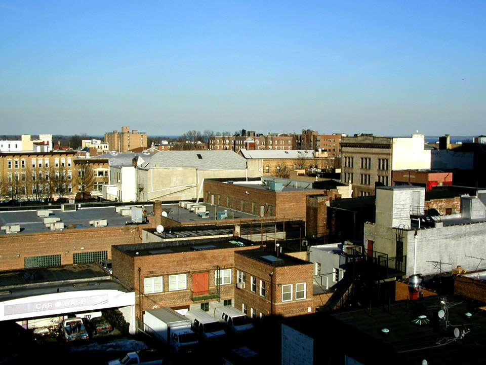 New Rochelle, NY: Some Downtown Roofs