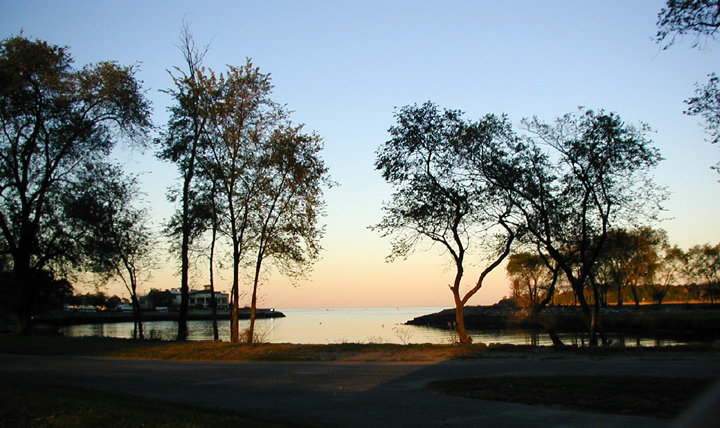 New Rochelle, NY: Summer Evening, Glen Island Park