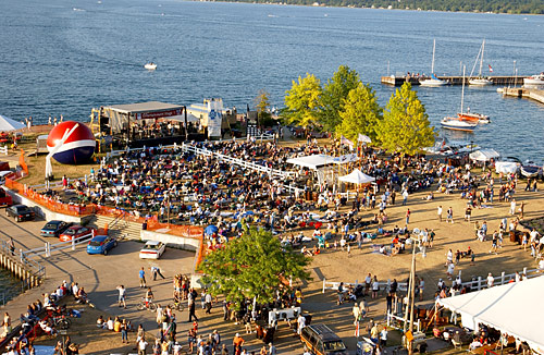 Traverse City, MI: Open Space During Cherry Festival