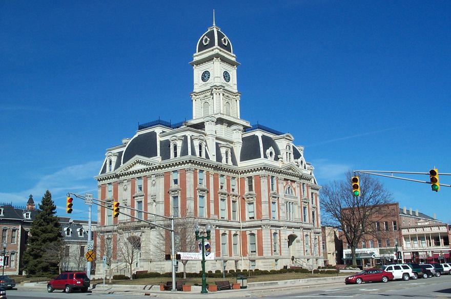 Noblesville, IN: Hamilton County Court House Noblesville, Indiana