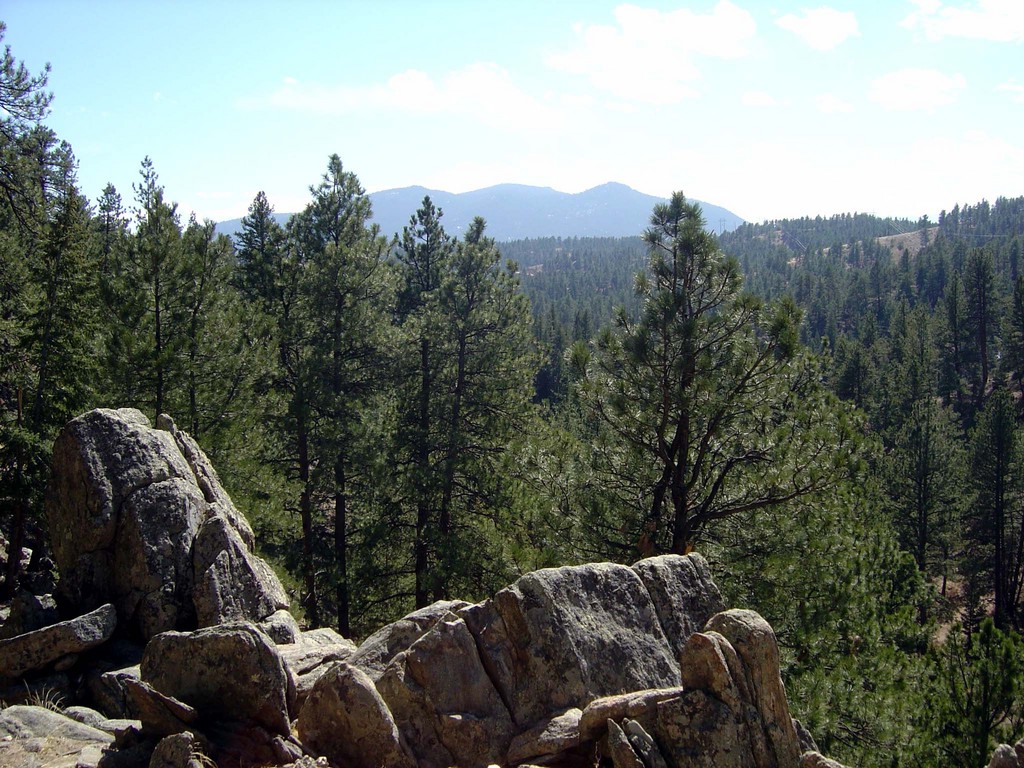 Genesee, CO: View from one of the hikinh trails in Genesee