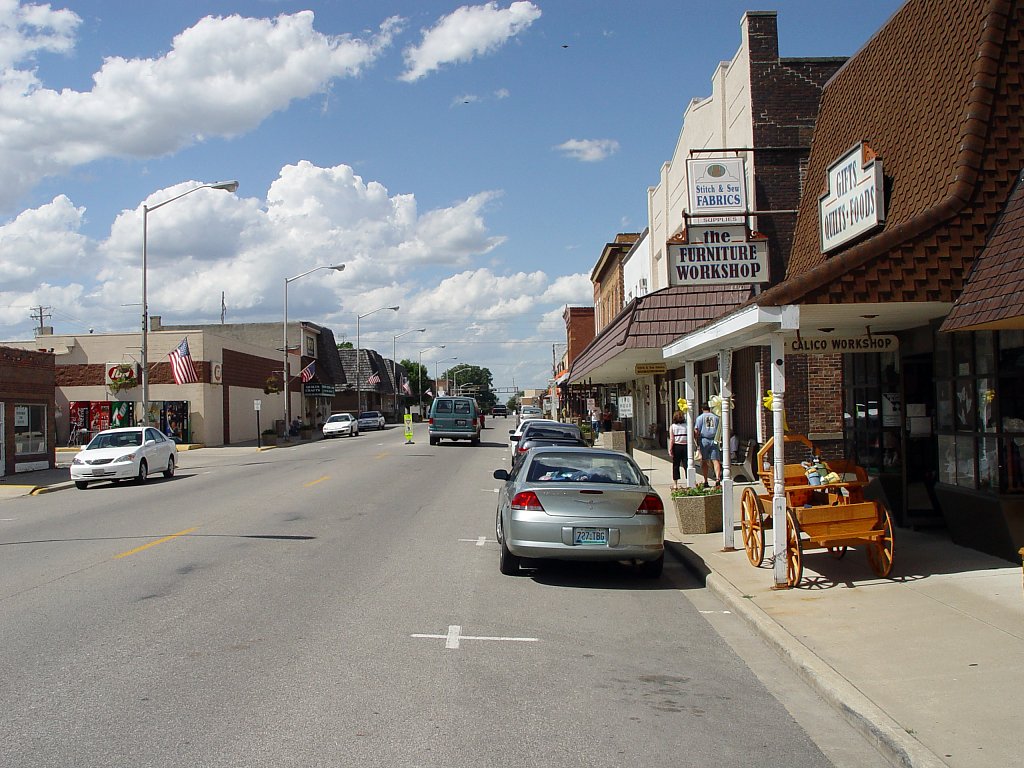 Arthur, IL: Relaxing small-town atmosphere with Amish overtones