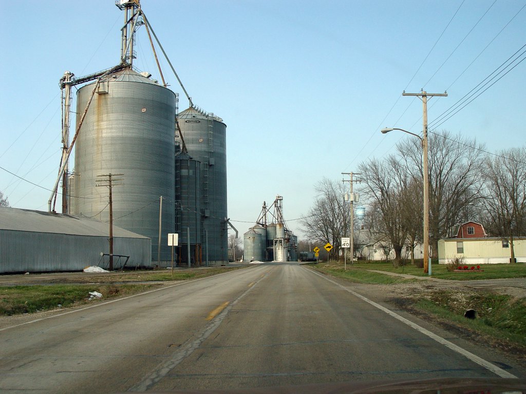 Watson, IL: Other than the grain storage facilities, Watson is just a bend in the road.