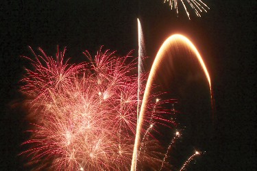 Montclair, NJ: Fireworks in Montclair 2003