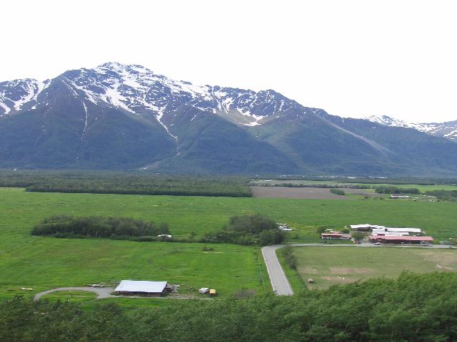 Butte, AK: from the butte