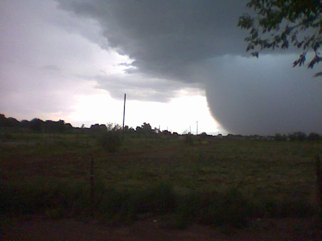 Belen, NM: September storm, 2004