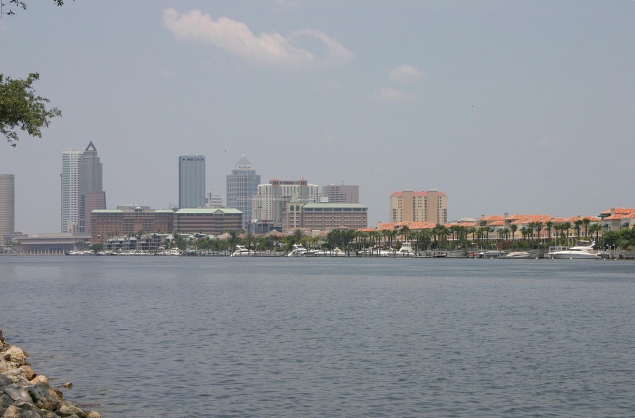 Tampa, FL: Harbor Island and Downtown skyline
