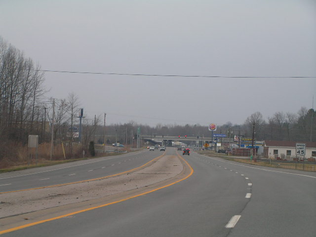 Central City, KY: Everly Brothers Blvd. (US-62) as it enters Central City in the southeastern section of town.