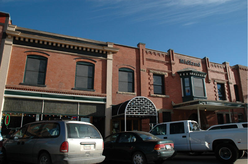 Rifle, CO: Downtown Block