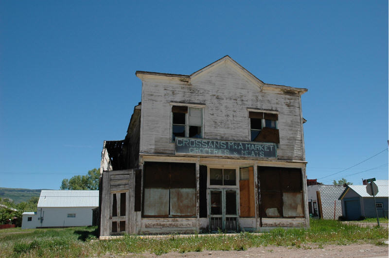 Yampa, CO: The old Crossan's Market