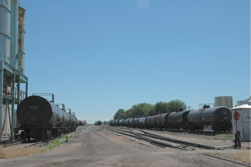 Kersey, CO: East down the tracks