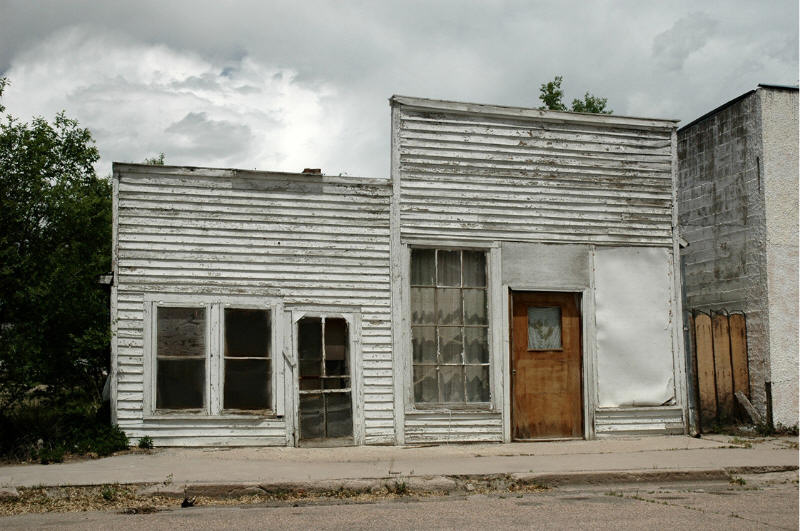 Hugo, CO Downtown Block photo, picture, image (Colorado) at