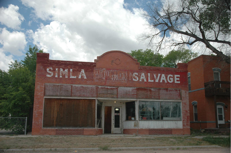 Simla, CO Salvage photo, picture, image (Colorado) at