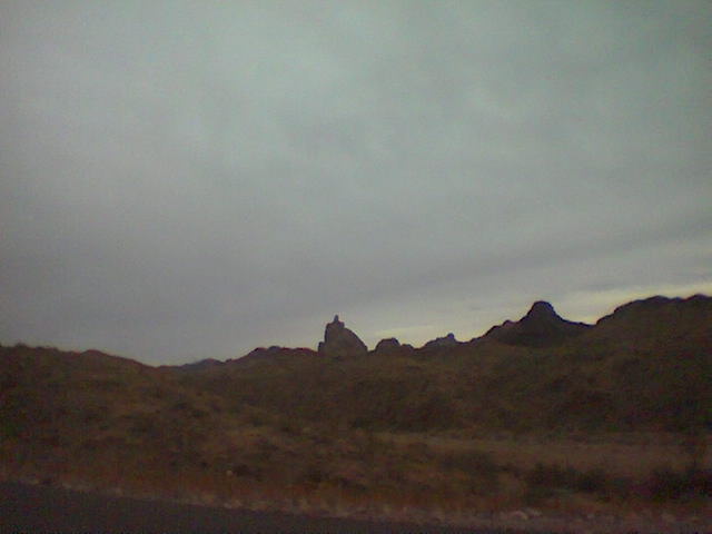 Golden Valley, AZ: The finger mountain as you all call it,