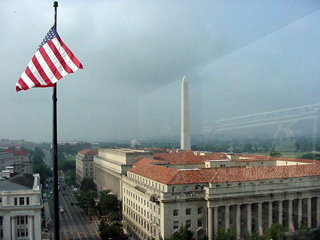 Washington, DC: from JW Marriott Hotel ..some light...some wind...some hope