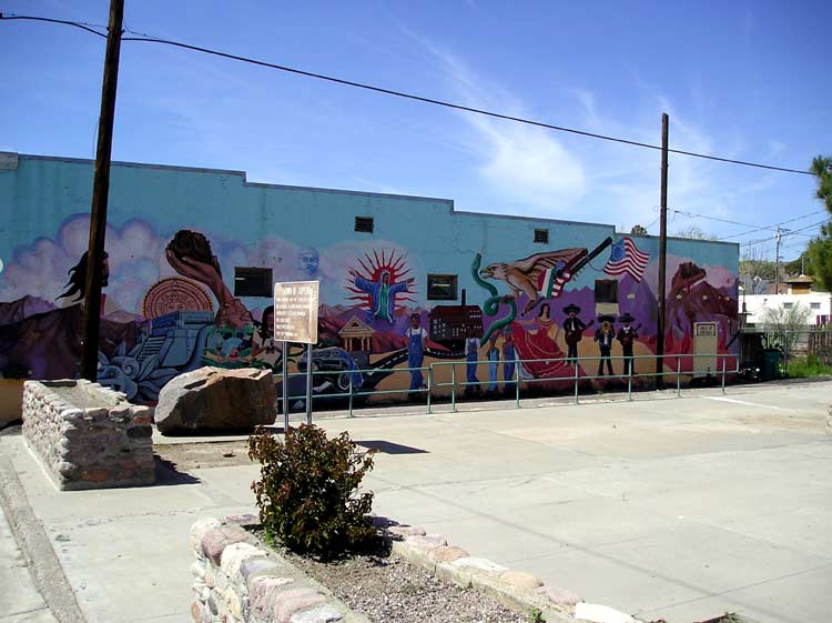 Superior, AZ: Mural on Main St. Superior, AZ March 2005