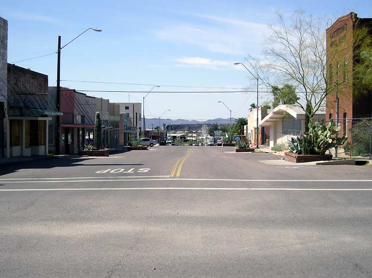 Superior, AZ: Upper Main St. Superior, AZ March 2005
