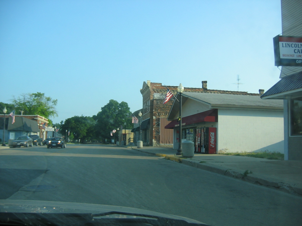 Franklin Grove, IL: Population sign of this tiny little town