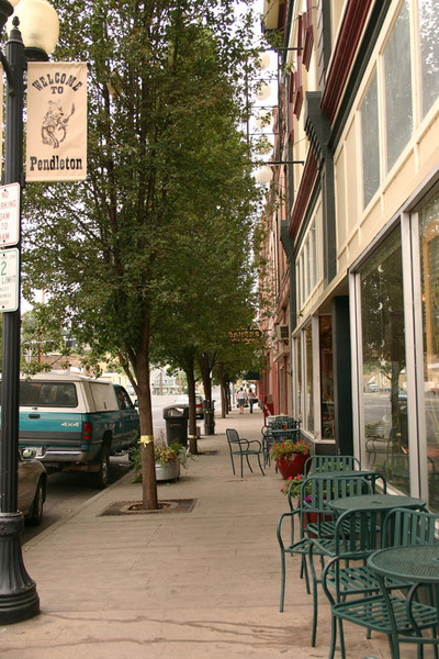 Pendleton, OR: Main Street Scene