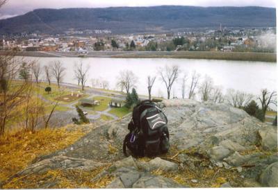 Lock Haven, PA: Lock Haven from across the Susquehanna River