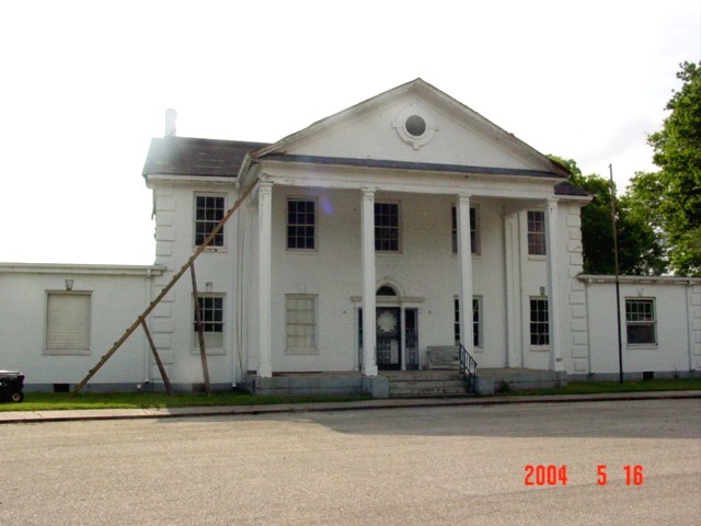 Dyess, AR: DYESS ADMINISTRATION BUILDING still standing