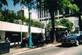 Atlanta, GA: Five Points Marta Station on Peachtree Street