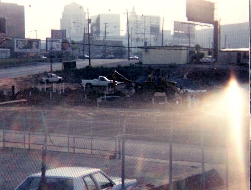 Atlanta, GA: Construction of Welcome House on Memorial Dr. 1991