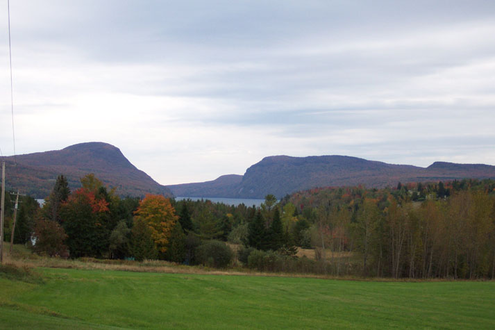 Orleans, VT: willoughby lake notch