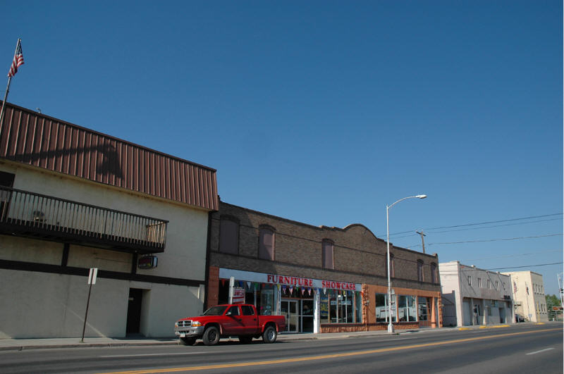 Monte Vista, CO: Downtown Block